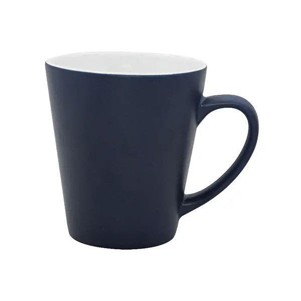 12oz Cone Changing Ceramic Sublimation Photo Mug-Blue