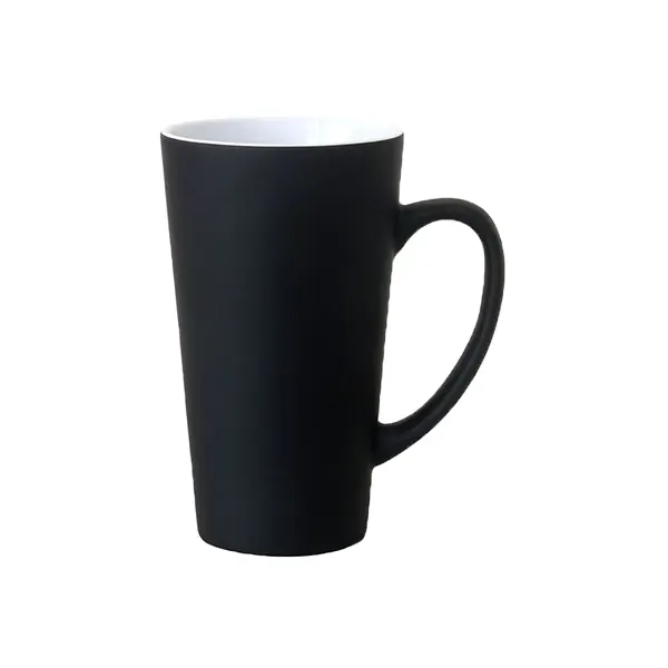 17oz Cone Changing Ceramic Sublimation Photo Mug-Black