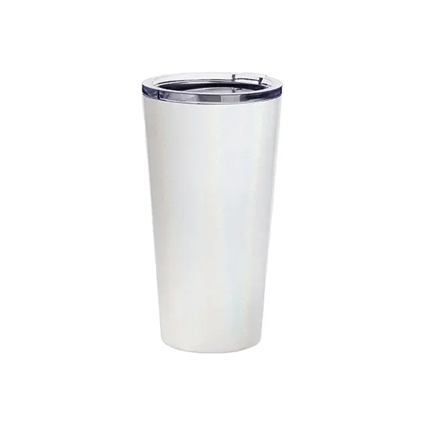480ml Sublimation Tapered Stainless Steel Insulation Cup-White