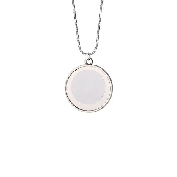 Simple Heat Transfer Metal Single Sided Snake Bone Necklace