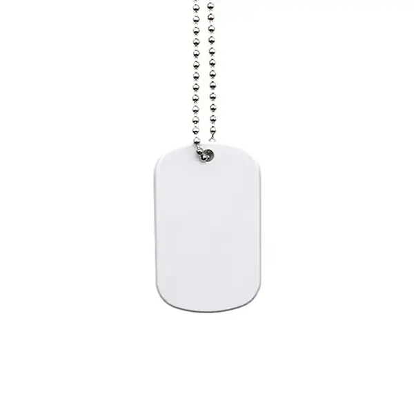 Aluminum Pendant Dog Tags Sublimation Double Sided Printing