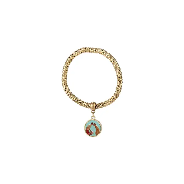 Printing Bracelet Jewelry Blank Sublimation Gift-Gold