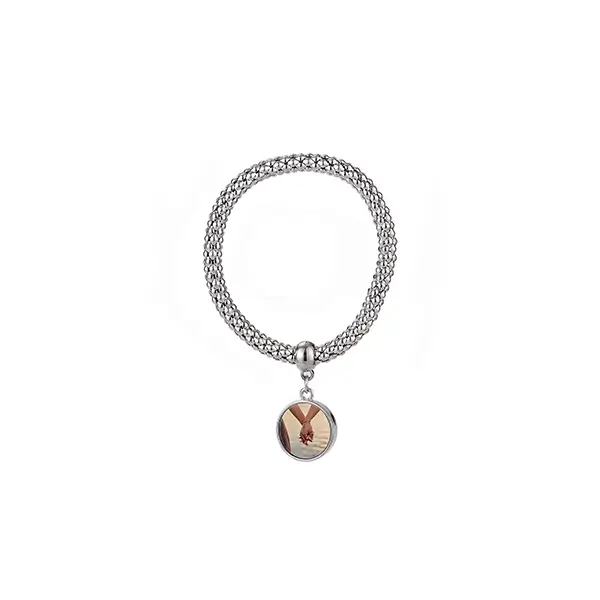 Printing Bracelet Jewelry Blank Sublimation Gift-Silver