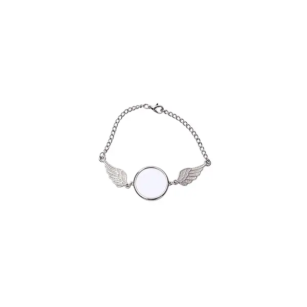 Sublimation Blank Heart Bracelet Printed for Lover